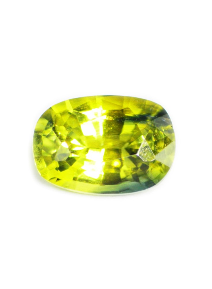 GREEN SAPPHIRE 0.83 CTS 13512 - HIGHLY LUSTROUS GEM