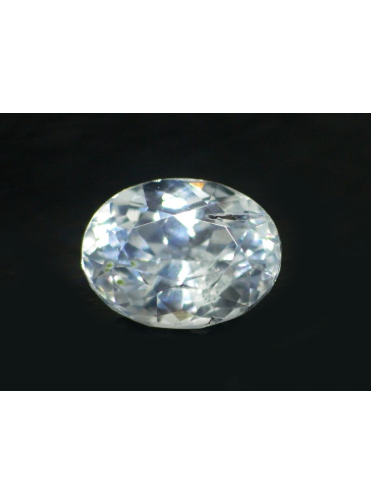 WHITE SAPPHIRE 1.15 CTS 13832 - HIGHLY LUSTROUS GEM