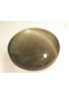 DIOPSIDE CATS EYE 3.88 CTS 15453 - SHARP SILVER RAY