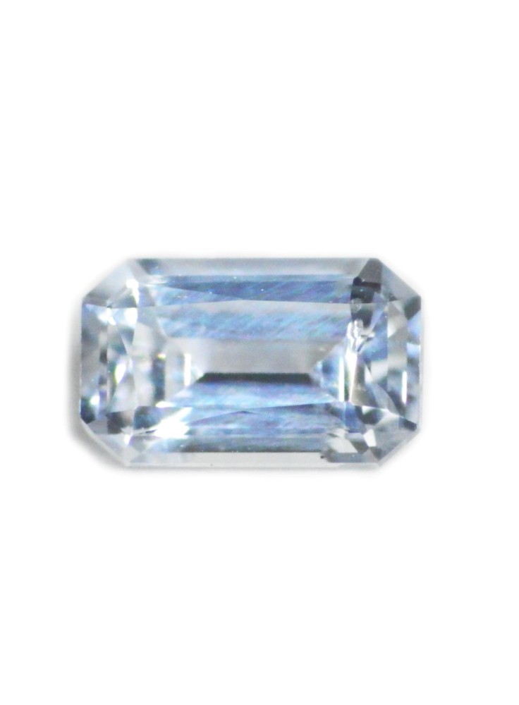 WHITE SAPPHIRE 0.69 CTS 18365  -  GORGEOUS GEM FOR ENGAGEMENT RING