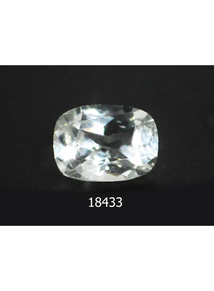 WHITE SAPPHIRE UNHEATED  0.75 CTS 18433 - A GEM OF LASTING BEAUTY