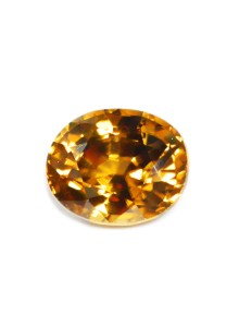 ZIRCON GOLDEN BROWN  3.71 CTS 18460 -  GORGEOUS GEM FOR ENGAGEMENT RING