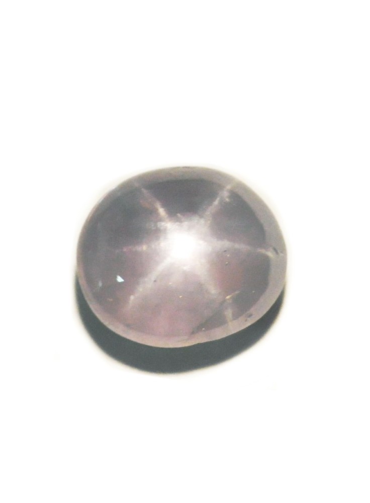 STAR SAPPHIRE LIGHT BLUE 3.85 CTS 18525 - GORGEOUS 6 RAY STAR