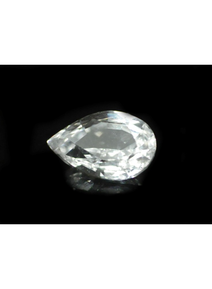 WHITE SAPPHIRE UNHEATED 1.08 CTS 18584 - GORGEOUS GEM FOR ENGAGEMENT RING