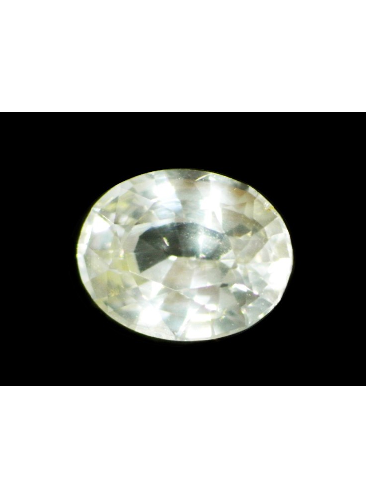 WHITE SAPPHIRE UNHEATED 0.79 CTS 18626 - GORGEOUS GEM FOR ENGAGEMENT RING