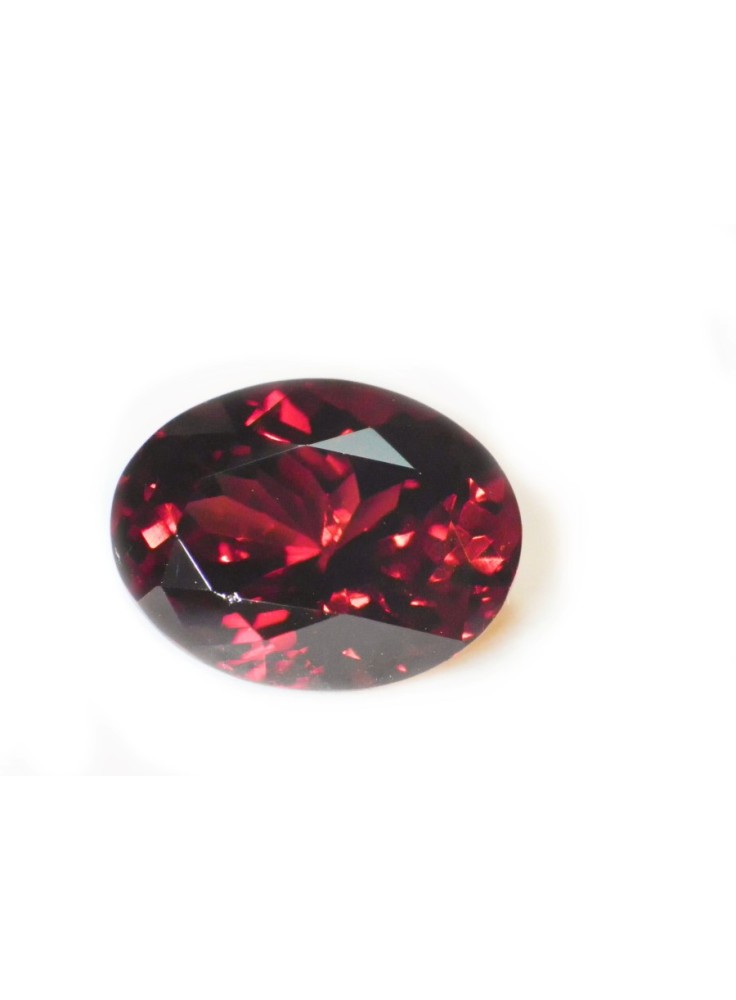 GARNET DEEP RED 3.72 CTS 18688 - GORGEOUS CRIMSON RED LUSTER