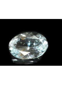 WHITE BERYL BLUE TINTED 3.69 CTS 18703 - RARE COLLECTORS GEM