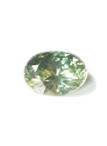 GREEN SAPPHIRE UNHEATED 0.75 CTS 18738 - GORGEOUS GEM FOR ENGAGEMENT RING