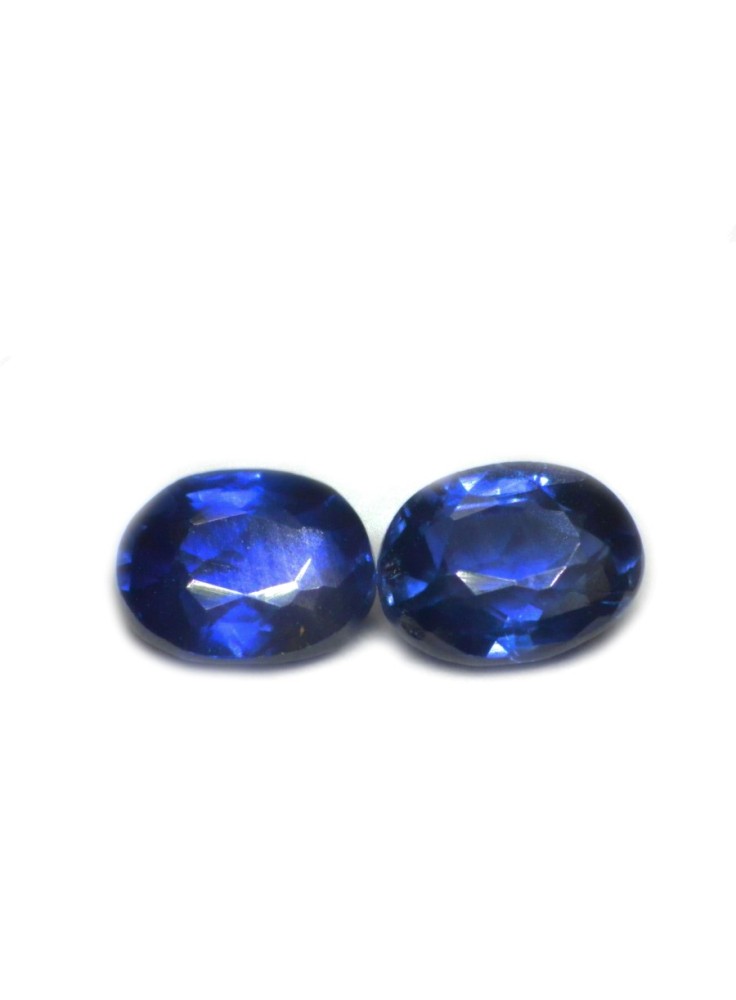 BLUE SAPPHIRE PAIR 0.64 CTS 18747 - GORGEOUS PAIR FOR EARRINGS 