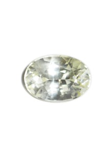 WHITE SAPPHIRE UNHEATED 1.16 CTS 19070 - HIGHLY LUSTROUS GEM