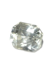 WHITE SAPPHIRE UNHEATED 0.89 CTS 19348 - GORGEOUS GEM FOR ENGAGEMENT RING