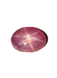 STAR SAPPHIRE PINK 6 RAY 1.11 CTS 19602 - GORGEOUS PINK STAR SAPPHIRE
