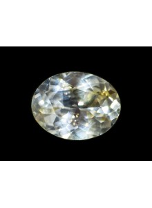 WHITE SAPPHIRE UNHEATED 1.22 Cts. 19650 - HIGHLY LUSTROUS GEM