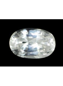 WHITE SAPPHIRE UNHEATED 1.03 Cts 19820 - HIGHLY LUSTROUS GEM