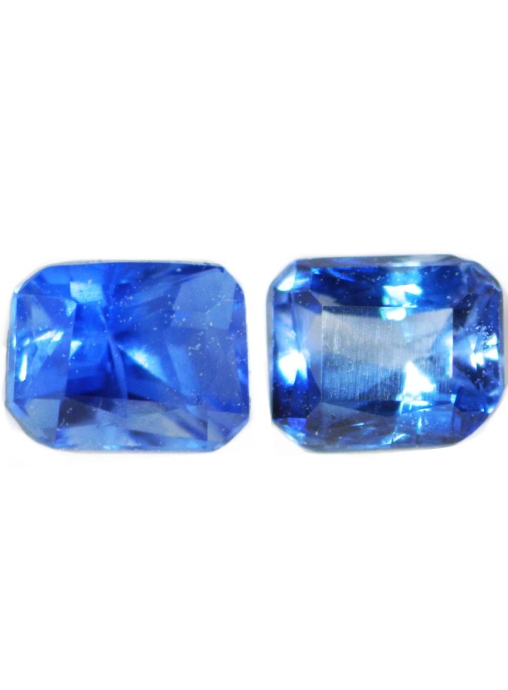 BLUE SAPPHIRE PAIR 0.61 Cts 19879 - Gorgeous Pair for Earrings