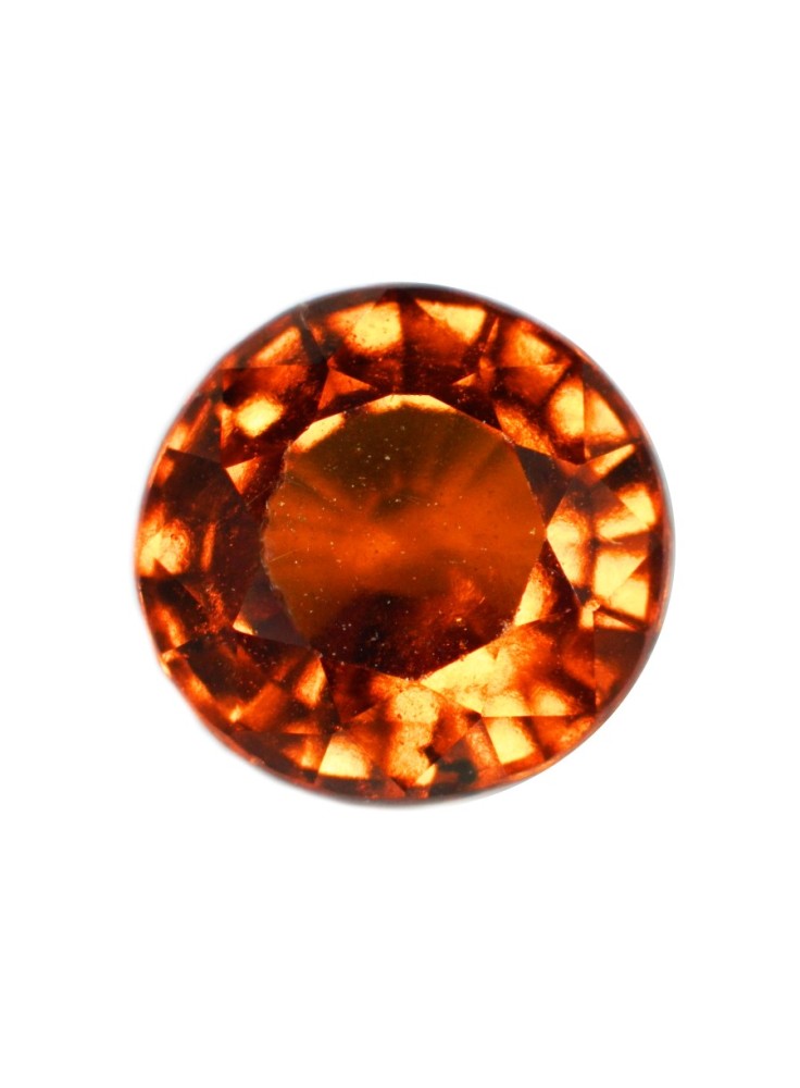HESSONITE GARNET - ORANGE RED 3.24 Cts 20068 - Rare Collectors Gems