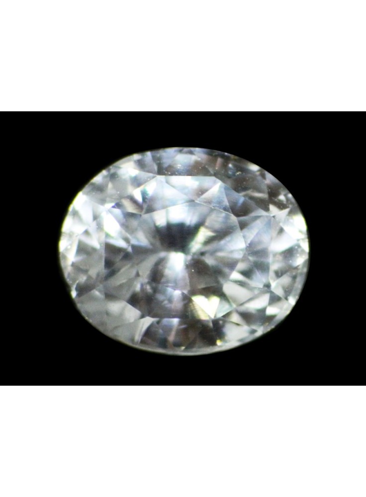 WHITE SAPPHIRE 1.10 Cts 20075 -  Gorgeous Gem for Engagement Ring
