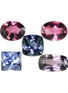 SPINEL LOT 5 PIECES 4.46 CARATS - 20203 HIGHLY LUSTROUS GEM