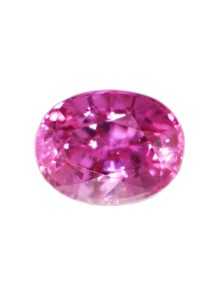 PINK SAPPHIRE VIVID PINK OVAL SHAPE 0.87 CARATS - 20250 FINEST COLOR OF SAPPHIRE