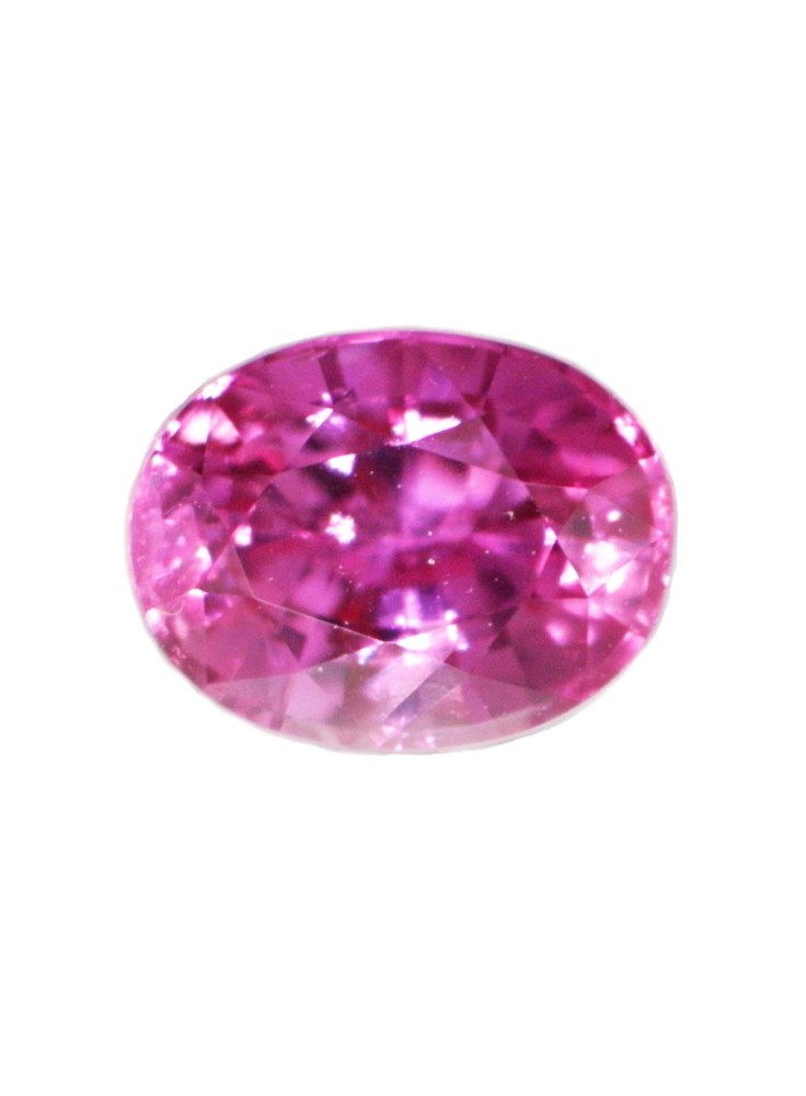 PINK SAPPHIRE VIVID PINK OVAL SHAPE 0.87 CARATS - 20250 FINEST COLOR OF SAPPHIRE