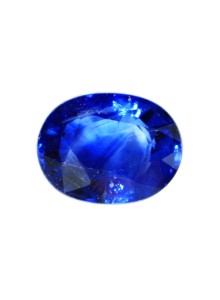 BLUE SAPPHIRE ROYAL BLUE 0.52 CARATS OVAL SHAPE - 20274 FINEST COLOR OF BLUE SAPPHIRE