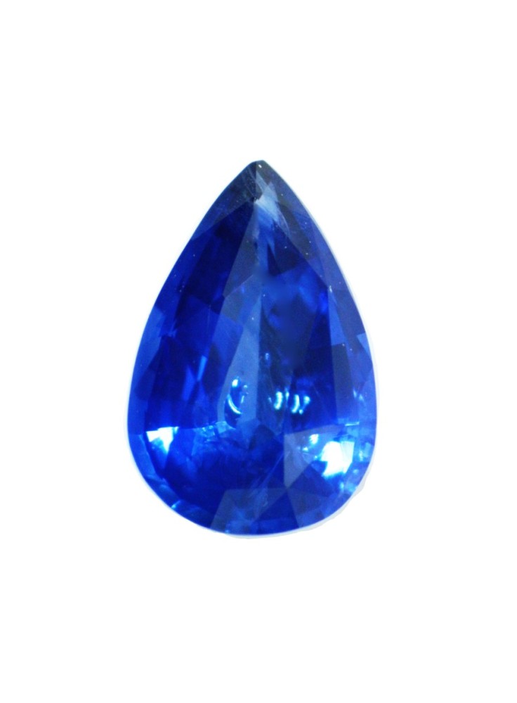 BLUE SAPPHIRE ROYAL BLUE 1.5 Cts - 20299 Gorgeous Gem for Engagement Ring