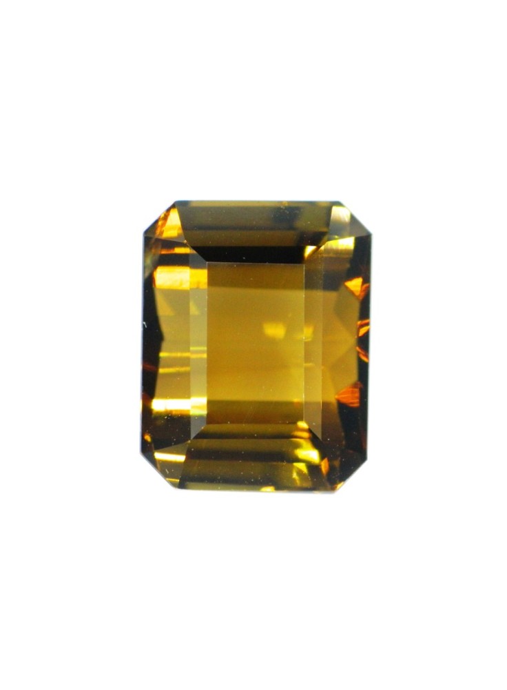 TOURMALINE COLOR CHANGE OCTAGON CUT 4.24 CARTS - 20371 BEAUTIFUL MIX OF RED YELLOW GREEN