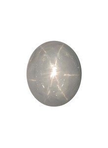STAR SAPPHIRE 6 RAY OVAL SHAPE 22.85 CARATS - 20382 GORGEOUS GEM FOR ENGAGEMENT RING