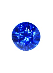 ROYAL BLUE SAPPHIRE 0.80 Cts ROUND SHAPE NATURAL SRI LANKA GEMSTONE