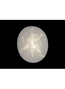 STAR SAPPHIRE 6 RAY 5.07 Cts OVAL SHAPE NATURAL SRI LANKA LOOSE GEMSTONE 20562