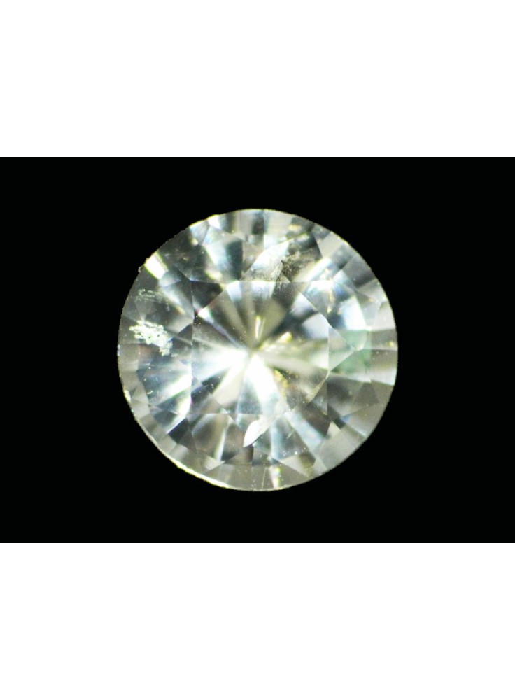 WHITE SAPPHIRE UNHEATED 0.82 CTS - NATURAL SRI LANKA LOOSE GEMSTONE 20723