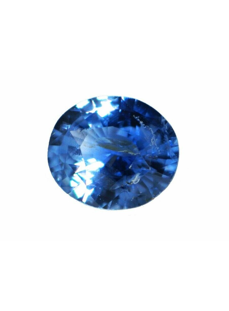 BLUE SAPPHIRE UNHEATED 1.06 Cts NATURAL SRI LANKA LOOSE GEMSTONE - 20730