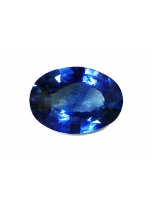 BLUE SAPPHIRE 0.74 CTS OVAL SHAPE - 20841 SRI LANKA NATURAL LOOSE GEMSTONES 