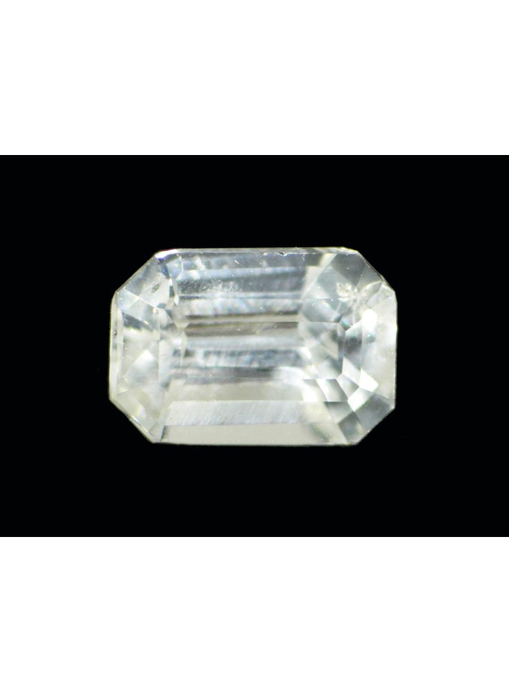 White Sapphire Unheated 1.04 Cts Natural Sri Lanka Loose Gemstone 21004