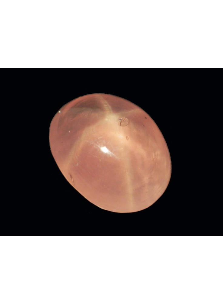 Pink Star Quartz 6 Ray 1.91 Cts Natural Sri Lanka Loose Gemstone 21007