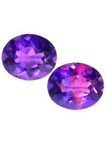 AMETHYST COLOR CHANGE 7.69 Cts - NATURAL SRI LANKA LOOSE GEMSTONE 21086 