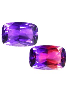 AMETHYST COLOR CHANGE 7.08 Cts - NATURAL SRI LANKA LOOSE GEMSTONE 21087 