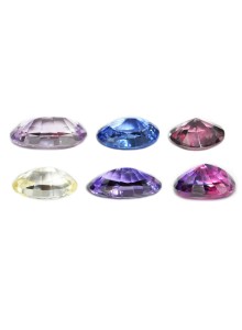 SAPPHIRE 06 Pcs 5.11 Cts BARGAIN $37.18 PER Cts - NATURAL CEYLON GEMSTONES