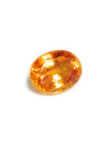 ORANGE SAPPHIRE 0.93 CTS - NATURAL SRI LANKA LOOSE GEMSTONE 21314