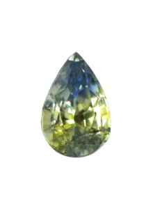 SAPPHIRE BI-COLOR BLUE/YELLOW 0.71 CTS - NATURAL CEYLON LOOSE GEM - 21425