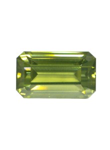 ZIRCON LEAF GREEN 5.09 Cts - SRI LANKA NATURAL LOOSE GEMSTONE 21459 