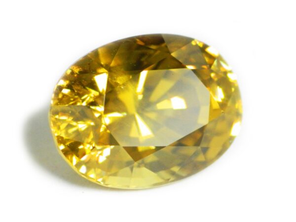 ZIRCON GOLDEN BROWN 4.81 CTS - NATURAL CEYLON LOOSE GEM - 13848 - Image 2