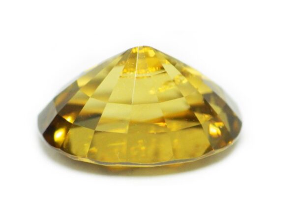 ZIRCON GOLDEN BROWN 4.81 CTS - NATURAL CEYLON LOOSE GEM - 13848 - Image 3