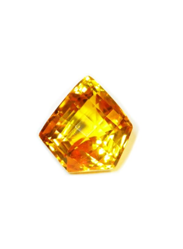 GOLDEN CITRINE 12.77 CTS 14790 - GORGEOUS GOLDEN YELLOW - Image 4