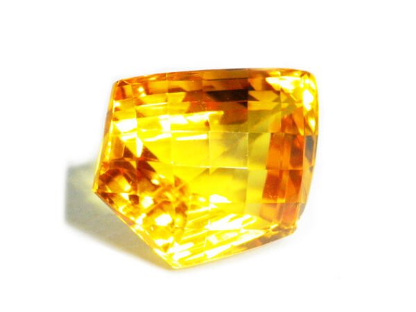 GOLDEN CITRINE 12.77 CTS 14790 - GORGEOUS GOLDEN YELLOW