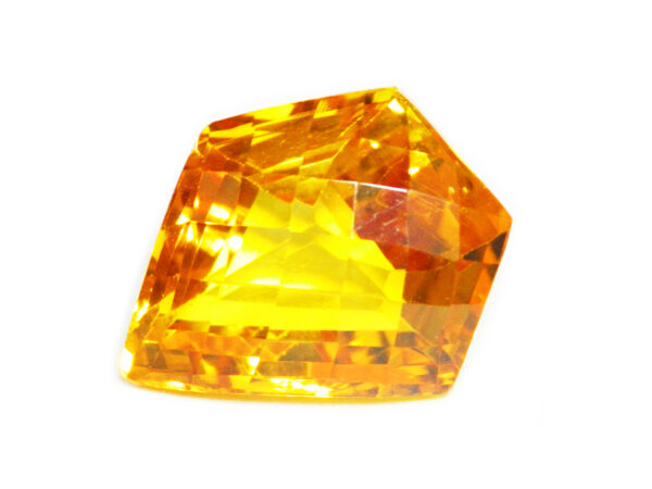 GOLDEN CITRINE 12.77 CTS 14790 - GORGEOUS GOLDEN YELLOW - Image 3