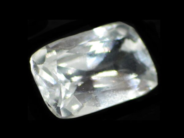 WHITE SAPPHIRE UNHEATED 0.58 CTS 15513 - BEAUTIFUL GEM - Image 2