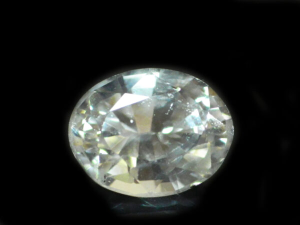 WHITE SAPPHIRE UNHEATED 1.16 CTS 18695 - HIGHLY LUSTROUS GEM - Image 3