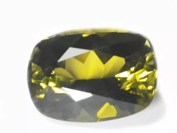 TOURMALINE YELLOW GREEN 4.57 CTS - NATURAL CEYLON LOOSE GEM - 18705