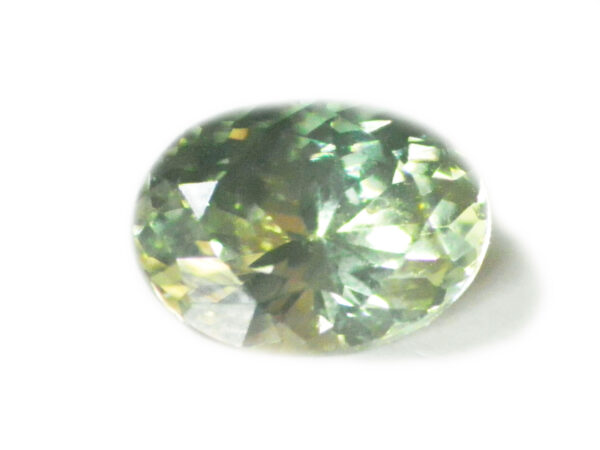 GREEN SAPPHIRE UNHEATED 0.75 CTS 18738 - GORGEOUS GEM FOR ENGAGEMENT RING - Image 3